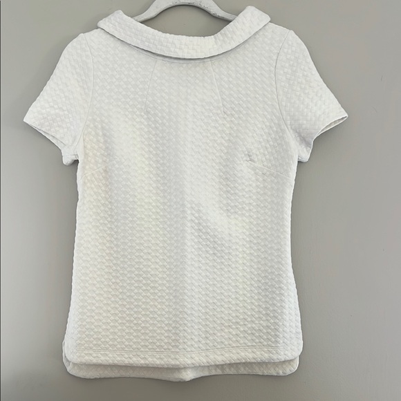 Boden Tops - Boden Ivory Square Jacquard Top Size 6